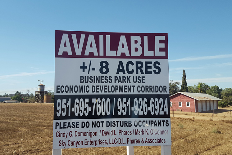 site signs